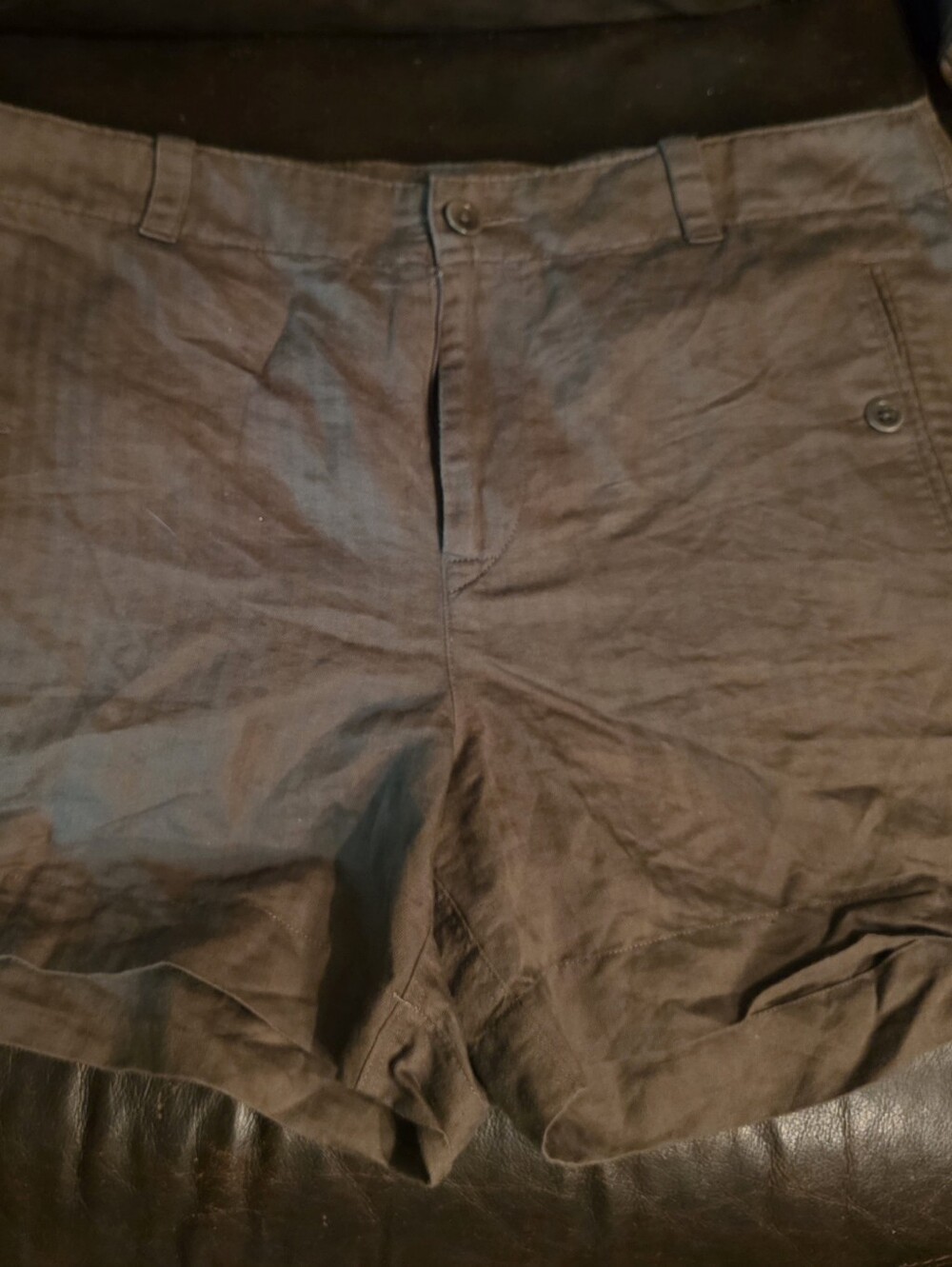 Ralph Lauren Ladires Flat Front Shorts in Green